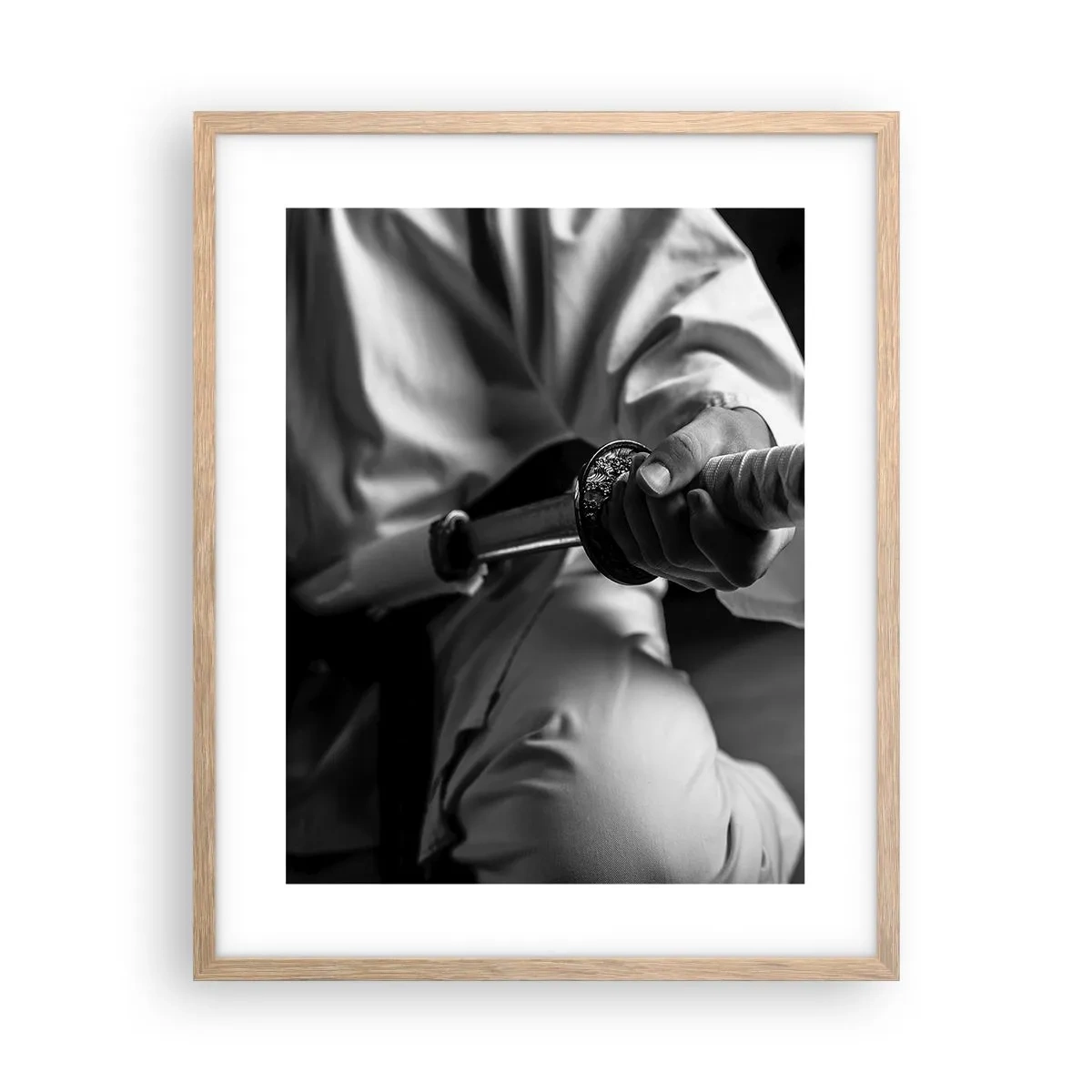 Affisch i ram av ljusek - Kämpens själ - 40x50 cm