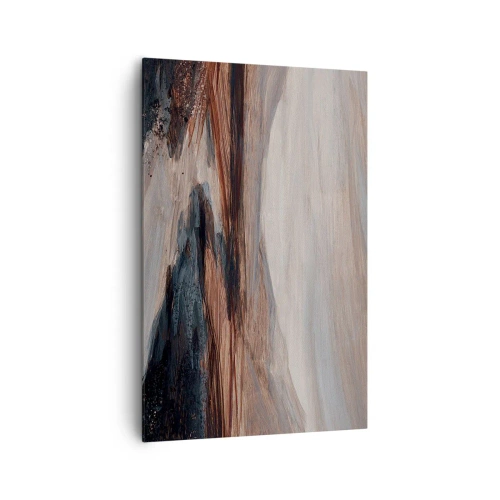Canvastavla - Bild på duk - Fridfull dal - 80x120 cm