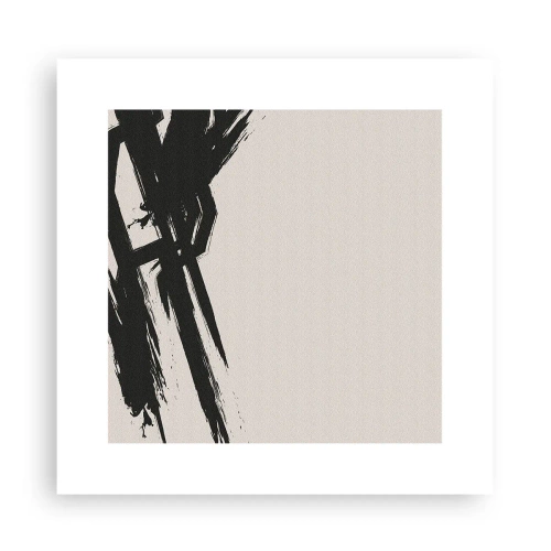 Affisch - En ostoppbar rörelse - 30x30 cm