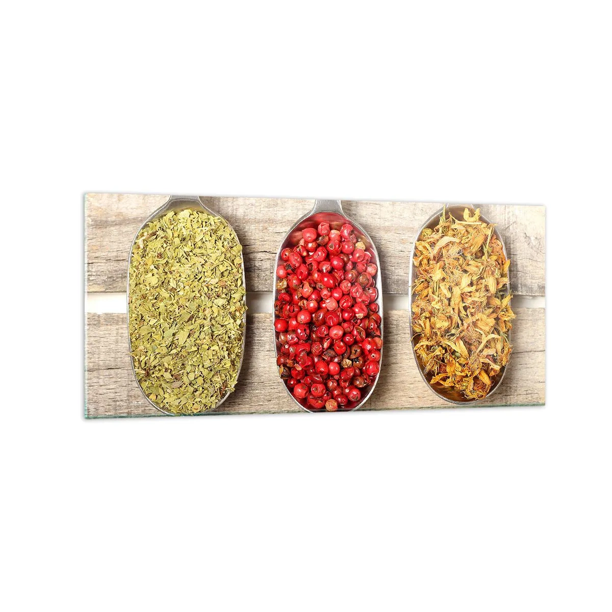 Glastavla - Bild på glas - Köksmagi - 120x50 cm