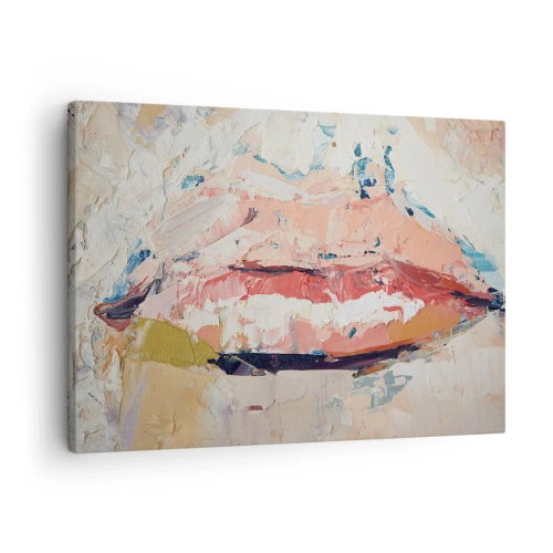 Canvastavla - Bild på duk - Väcker sinnen - 70x50 cm
