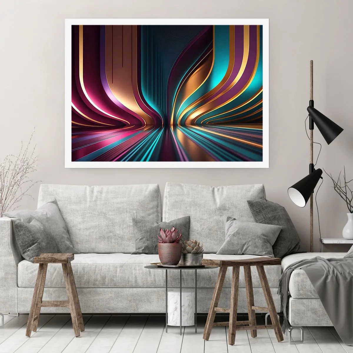 Affisch - Ljusets arkitektur - 91x61 cm