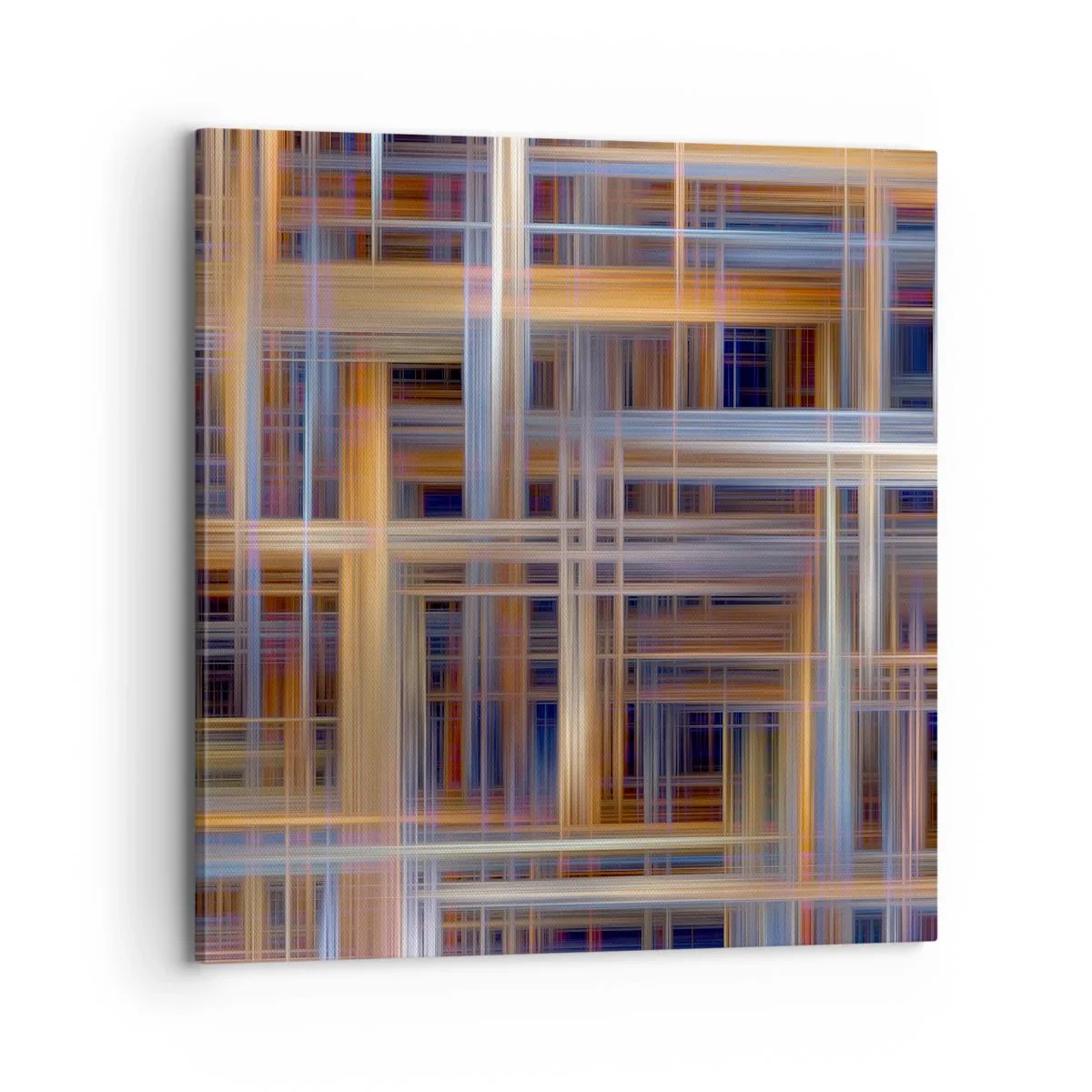 Canvastavla - Bild på duk - Vävd av ljus - 70x70 cm