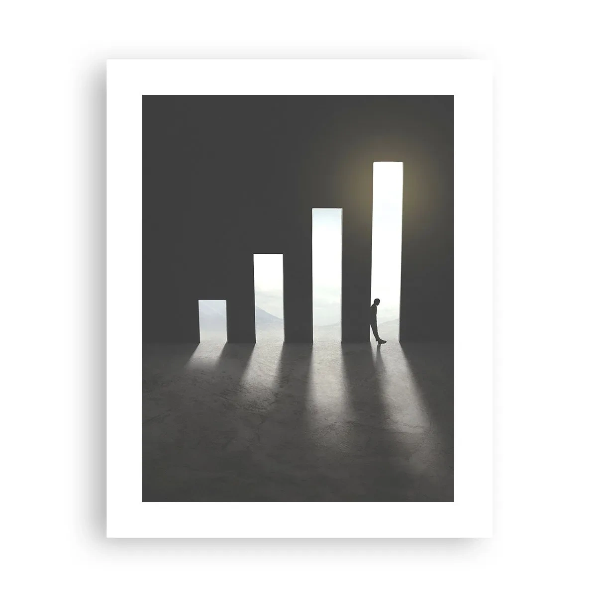 Affisch - Framgång - ett intryck - 40x50 cm