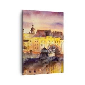 Canvastavla - Bild på duk - En historia och en berättelse - 50x70 cm