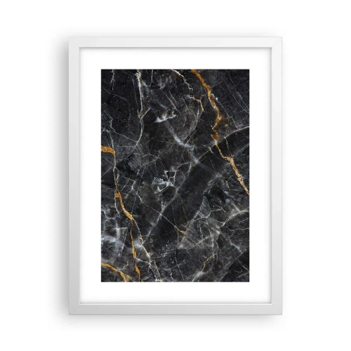 Affisch i vit ram - Stenens interna liv - 30x40 cm