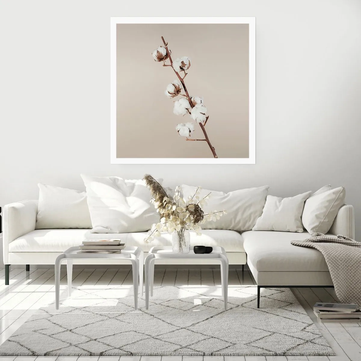 Affisch - Hos mjukhetens källa - 50x50 cm