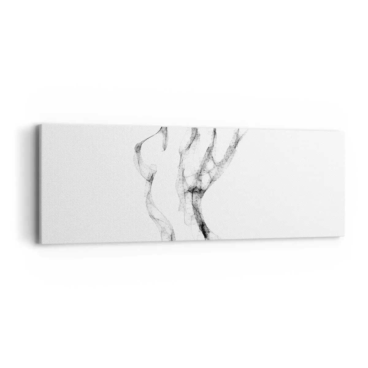Canvastavla - Bild på duk - Vacker och stark - 90x30 cm