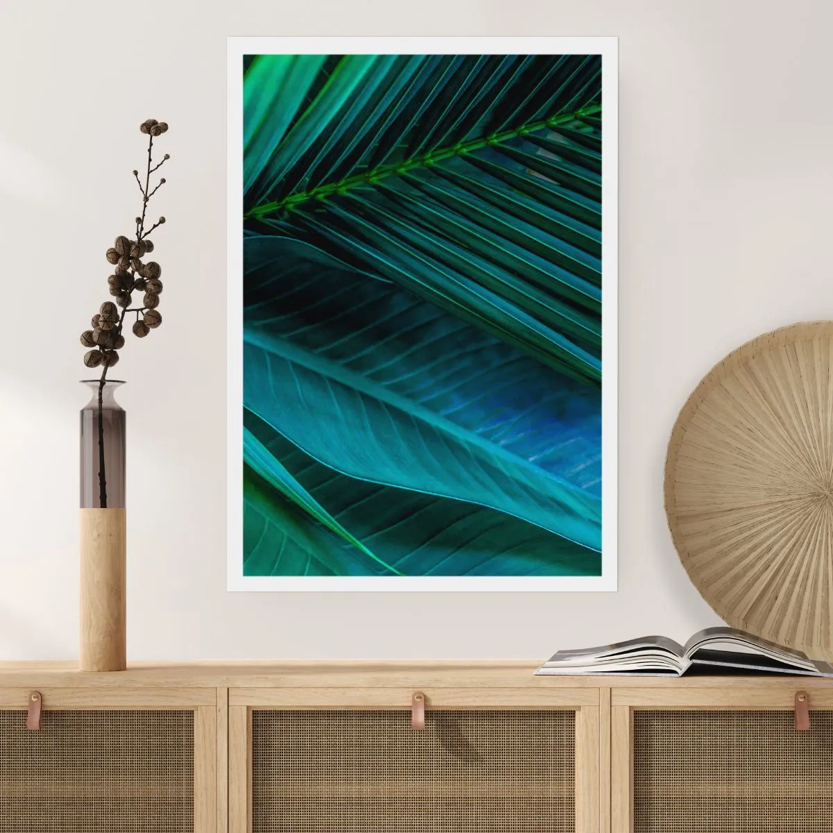 Affisch - Grönskans anatomi - 70x100 cm