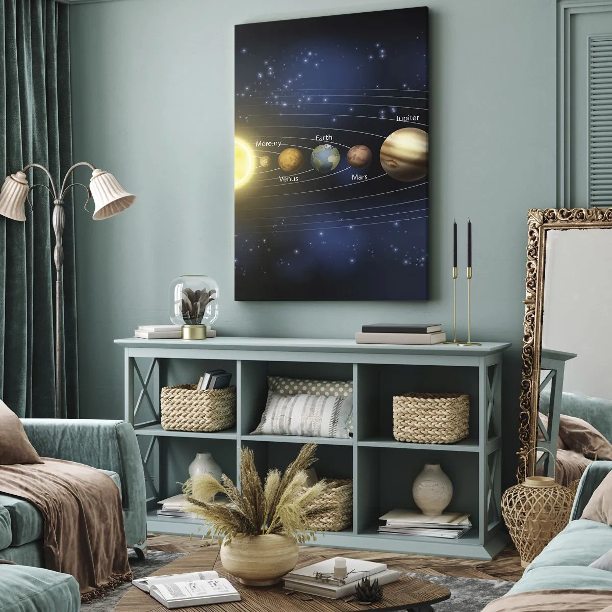 Canvastavla - Bild på duk - En av tio - 50x70 cm