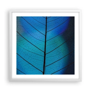 Affisch i vit ram - Invecklad konstruktion - 50x50 cm