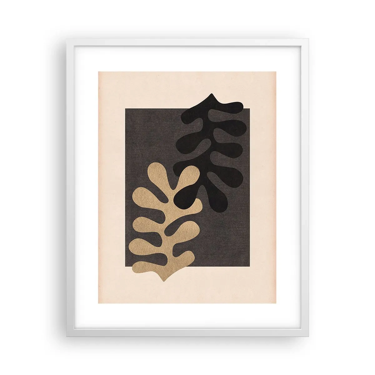 Affisch i vit ram - Brist och komplettering - 40x50 cm