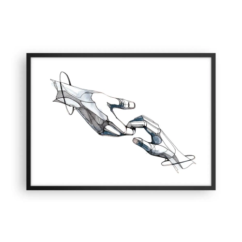 Affisch i svart ram - God gest - 70x50 cm