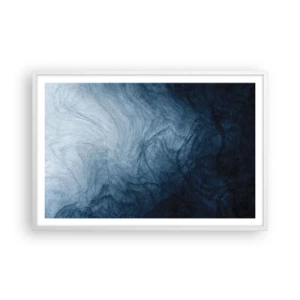 Affisch i vit ram - Nå djupt in - 91x61 cm