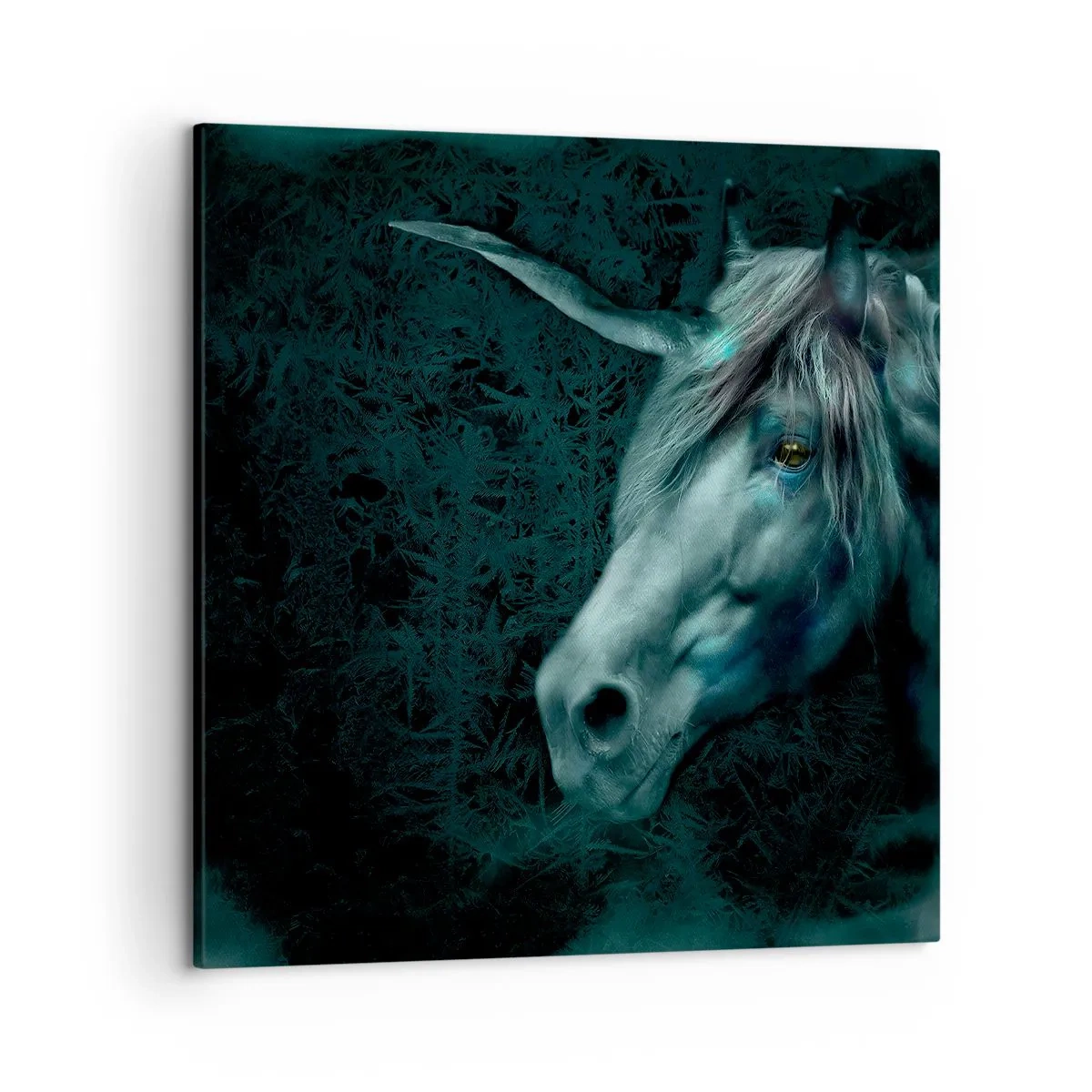 Canvastavla - Bild på duk - I sagoskogen - 50x50 cm