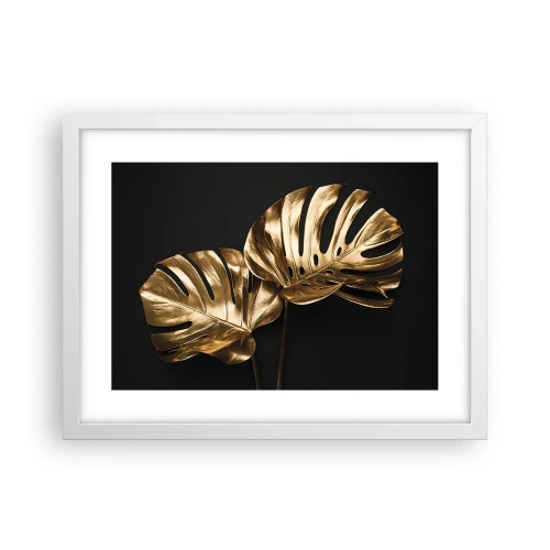 Affisch i vit ram - Naturens skatter - 40x30 cm