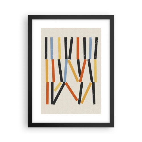 Affisch i svart ram - Horisontell komposition - 30x40 cm