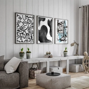 Dark lines - Inspiration till vardagsrummet