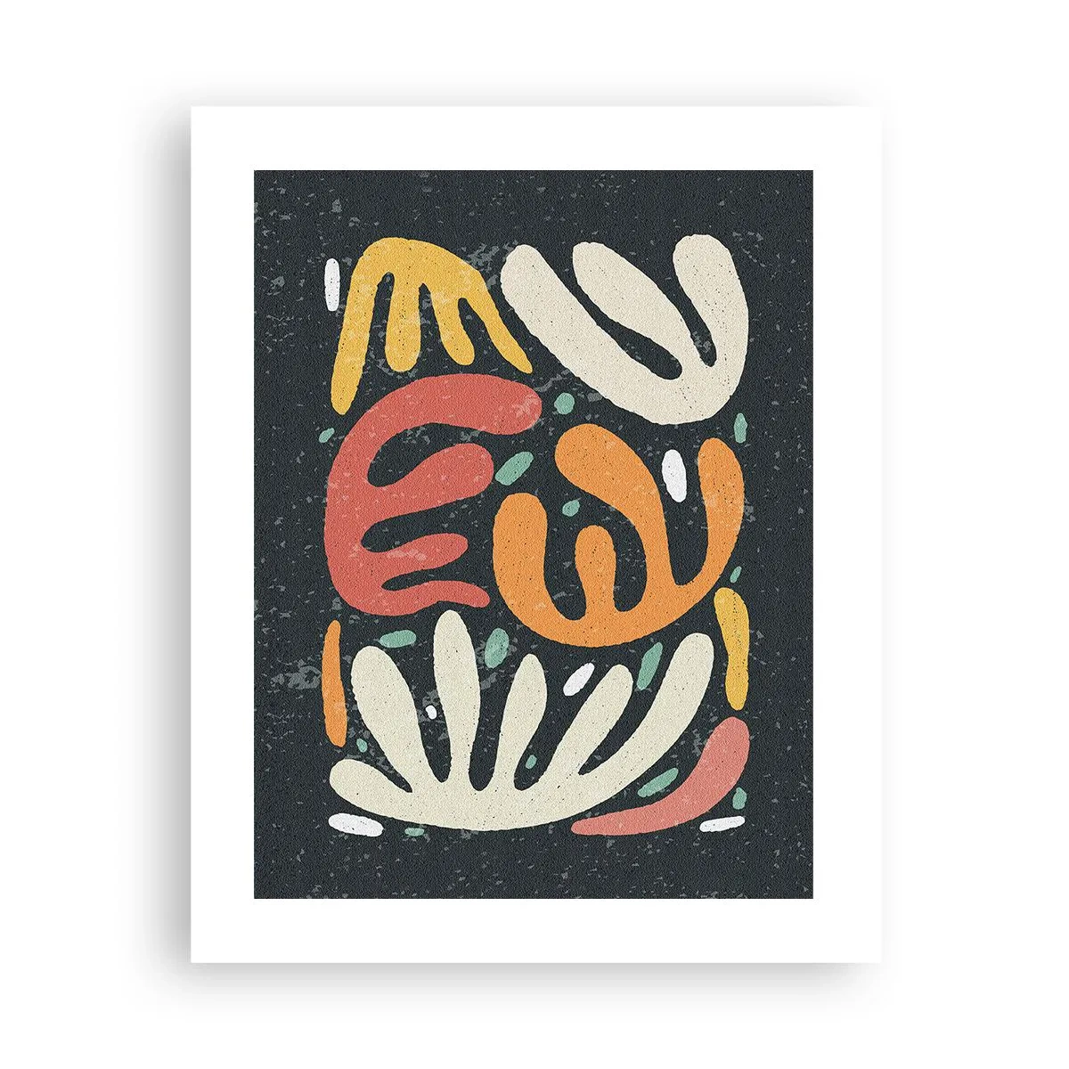 Affisch - Komposition - Jag tar snart tag i dig  - 40x50 cm