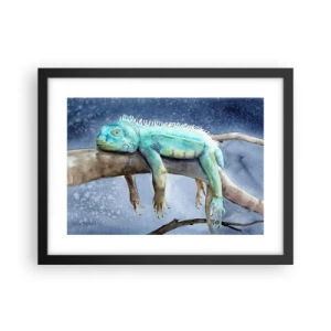 Affisch i svart ram - Det är bra! - 40x30 cm