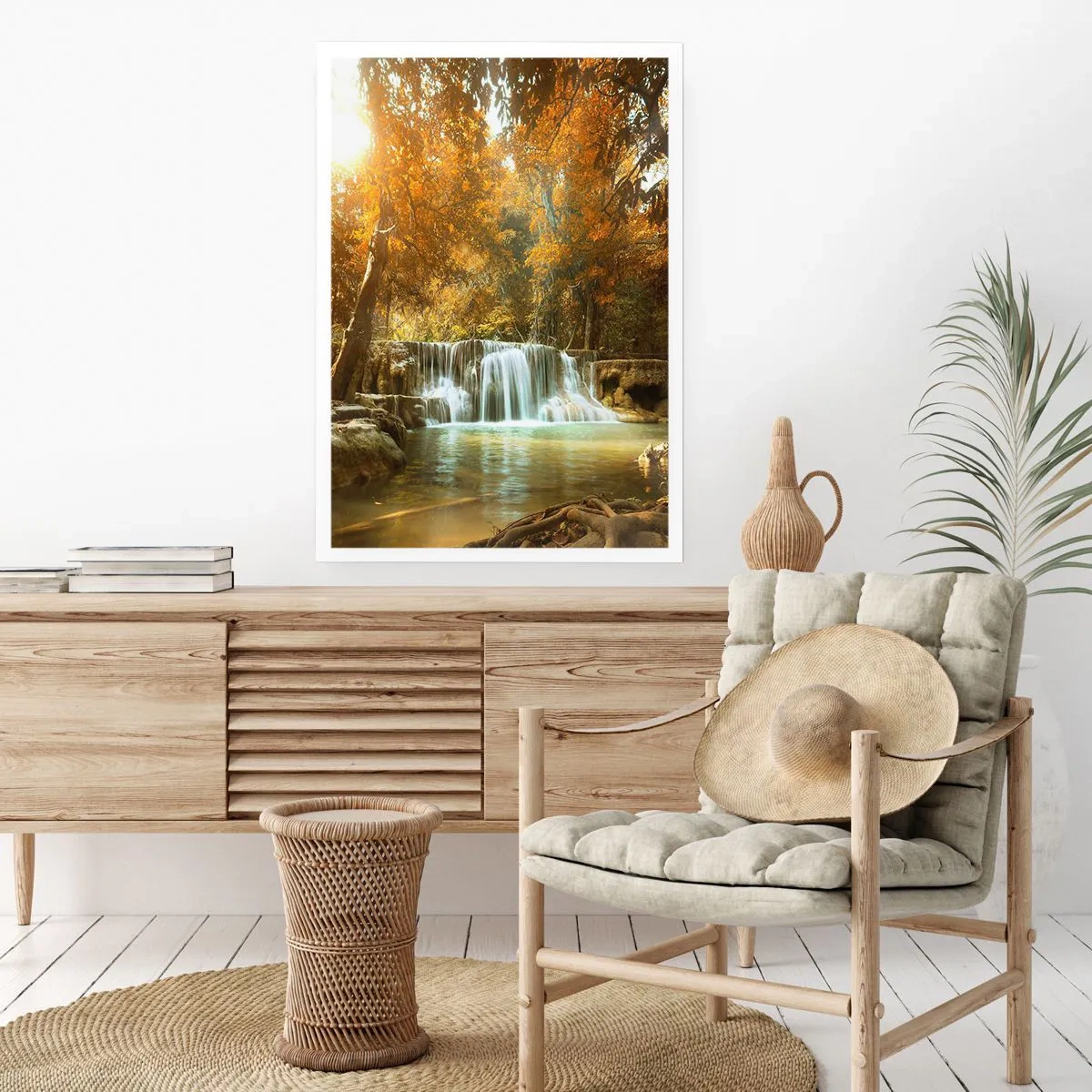 Affisch - Parkkaskad - 50x70 cm