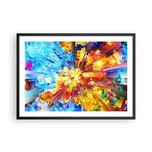 Affisch i svart ram - In medias res - 70x50 cm
