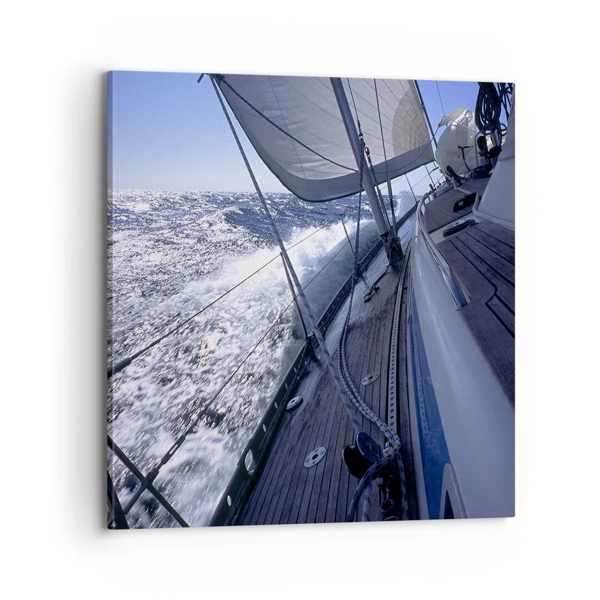 Canvastavla - Bild på duk - Jag vet hur det är att vara en fågel - 70x70 cm