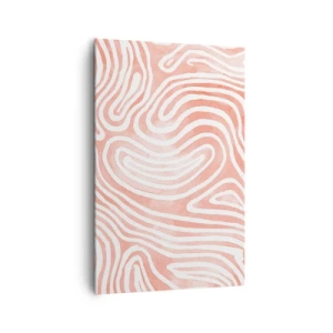 Canvastavla - Bild på duk - I en labyrint av koraller - 80x120 cm