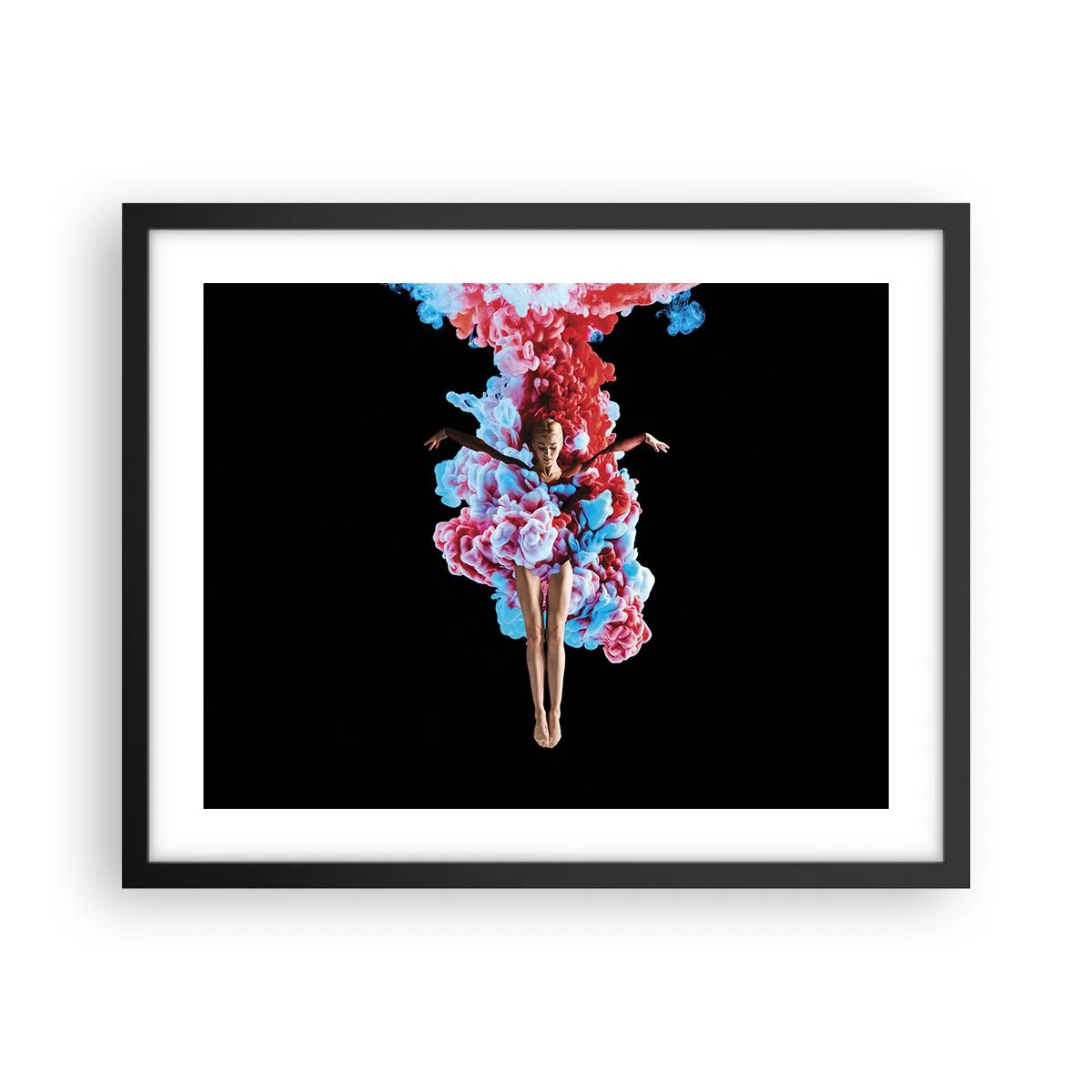 Affisch i svart ram - Fullt blommande - 50x40 cm