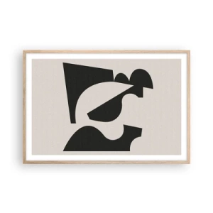 Affisch i ram av ljusek - För självmontering - 91x61 cm