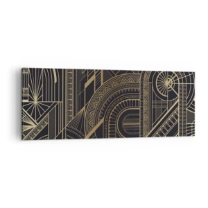 Canvastavla - Bild på duk - Koncept, idéer, planer - 140x50 cm