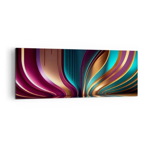 Canvastavla - Bild på duk - Ljusets arkitektur - 140x50 cm