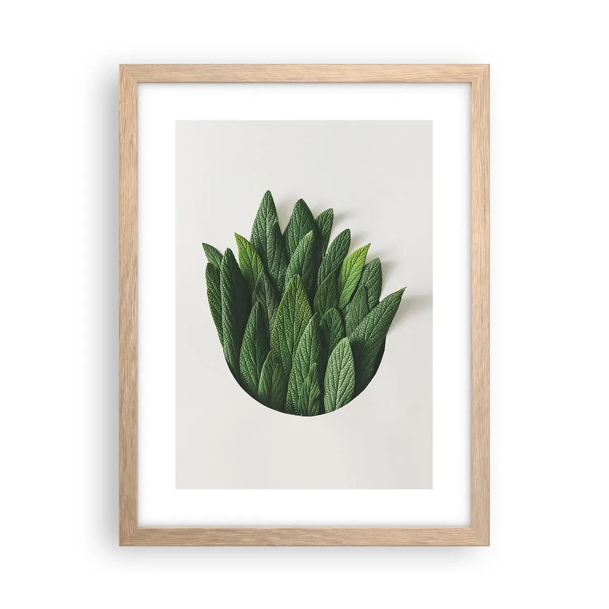 Affisch i ram av ljusek - Ostoppbar nyfikenhet - 30x40 cm