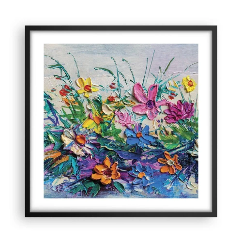 Affisch i svart ram - Icke stilleben - 50x50 cm