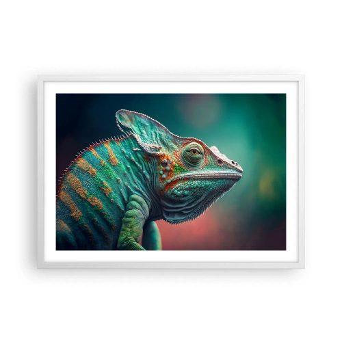 Affisch i vit ram - Ser du mig? Inte bra… - 70x50 cm