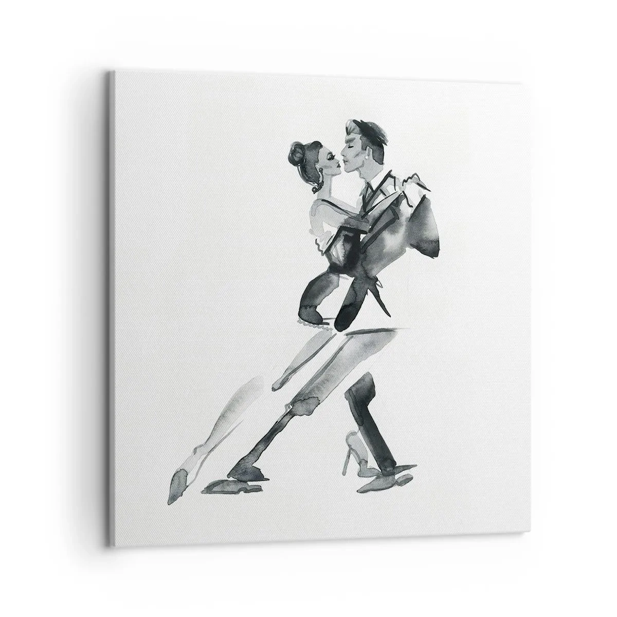 Canvastavla - Bild på duk - I en rytm - 50x50 cm