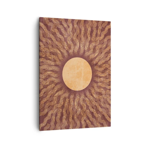 Canvastavla - Bild på duk - Solikon - 50x70 cm