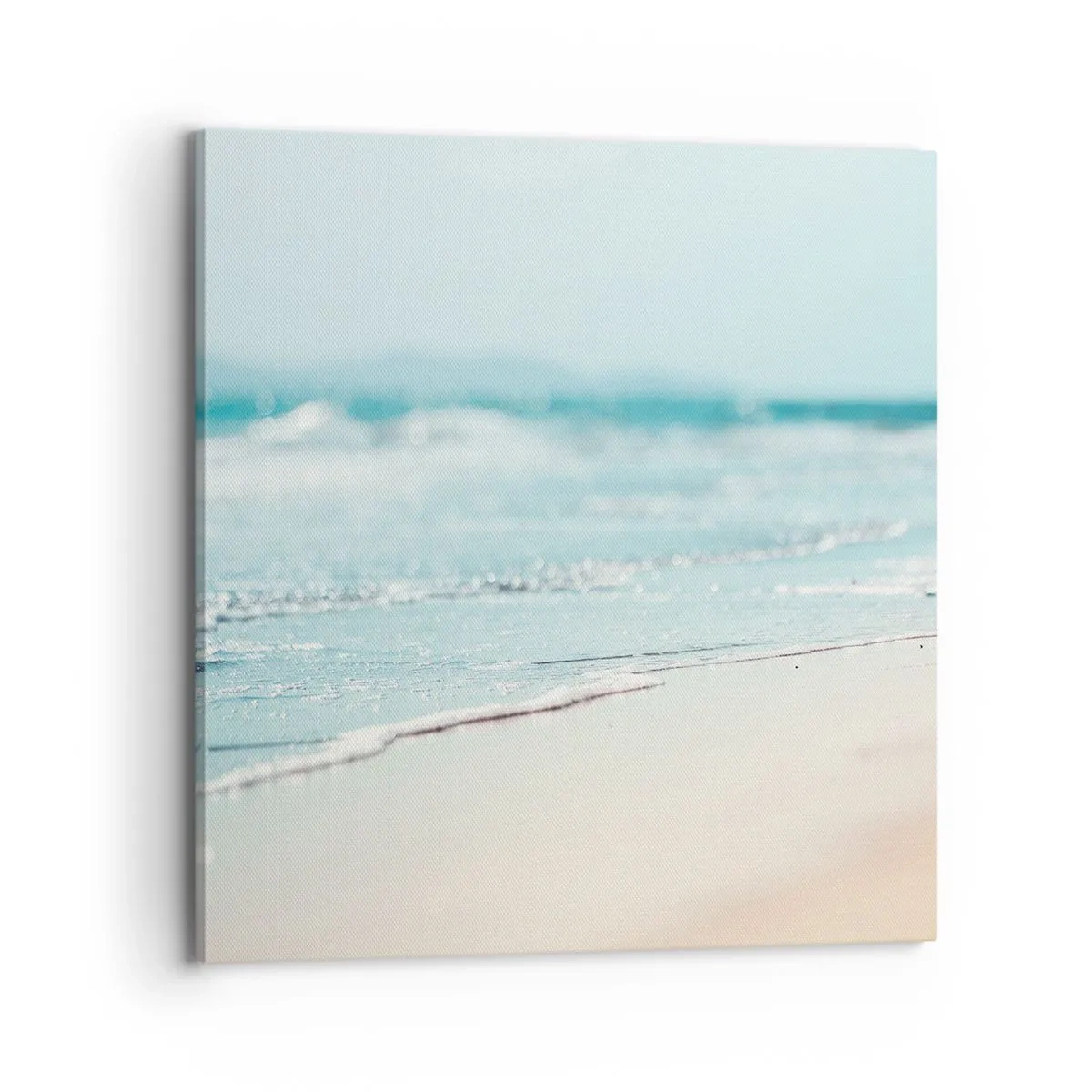 Canvastavla - Bild på duk - Värme och brus - 70x70 cm