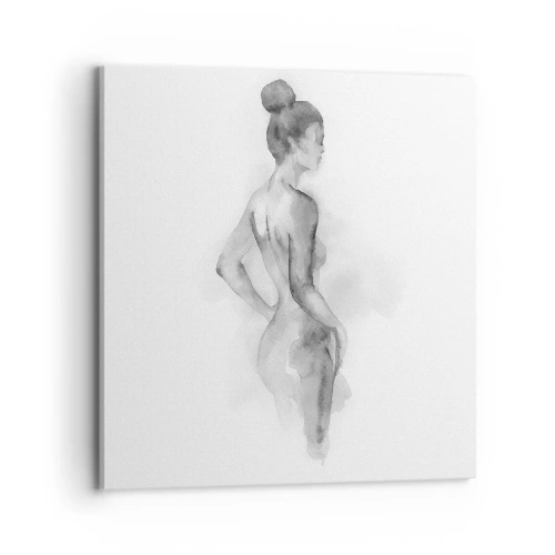 Canvastavla - Bild på duk - Vacker som målandet - 70x70 cm
