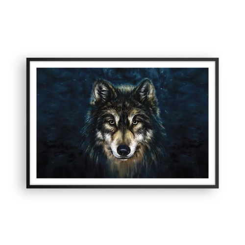 Affisch i svart ram - Alfa? Och omega - 91x61 cm