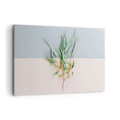 Canvastavla - Bild på duk - Pastellens subtilitet - 100x70 cm