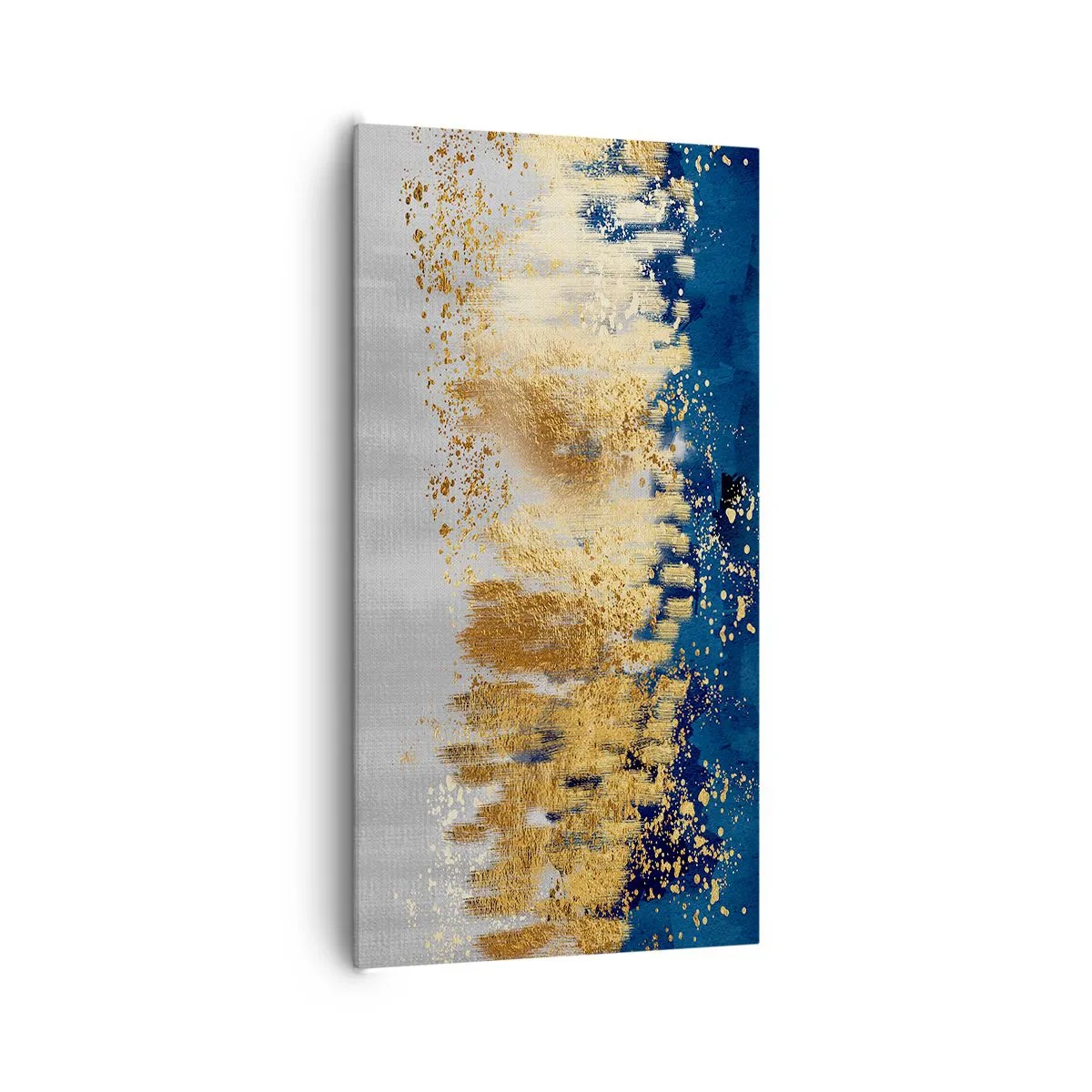 Canvastavla - Bild på duk - Modern komposition med blixt - 65x120 cm