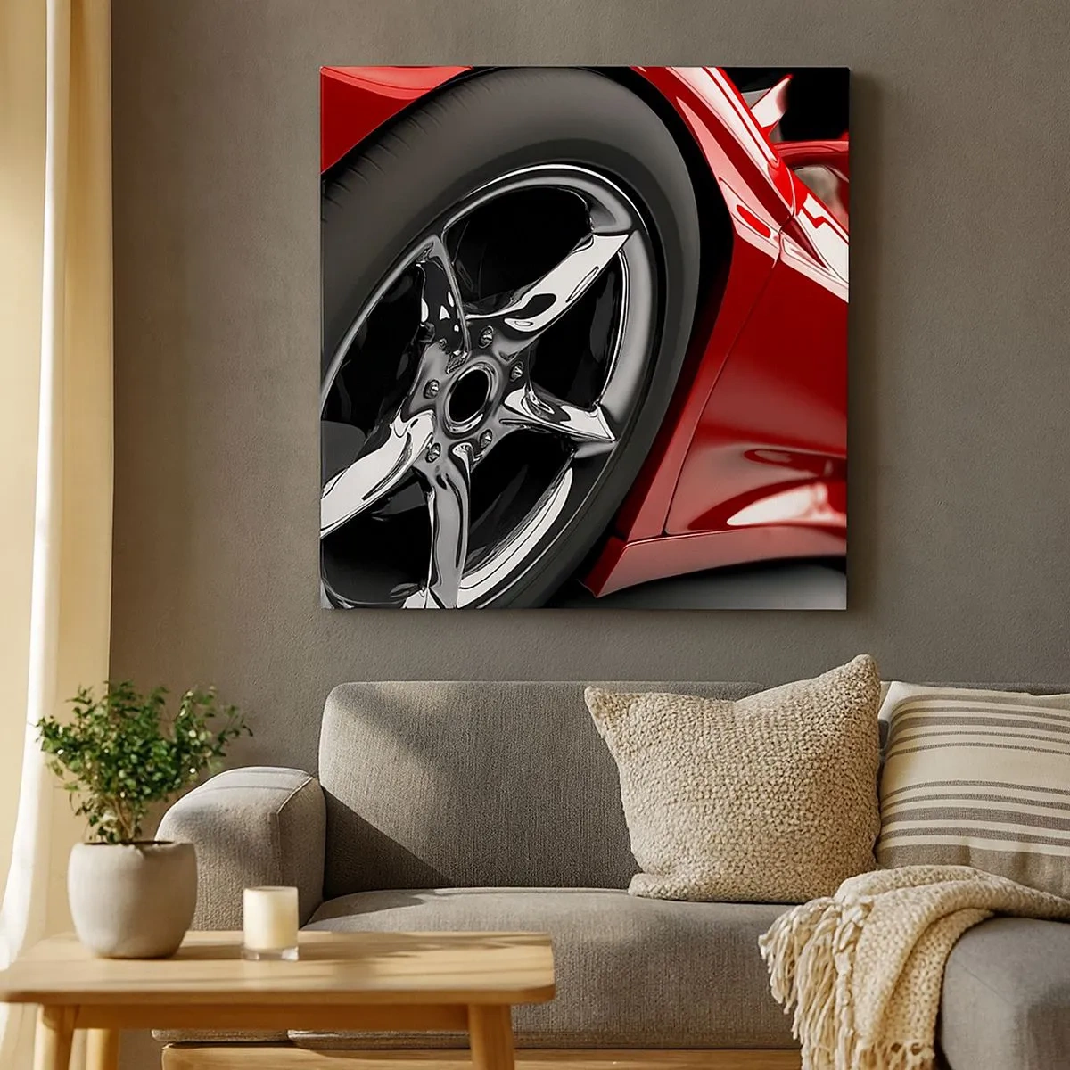 Canvastavla - Bild på duk - Skapad att vara snabb - 30x30 cm