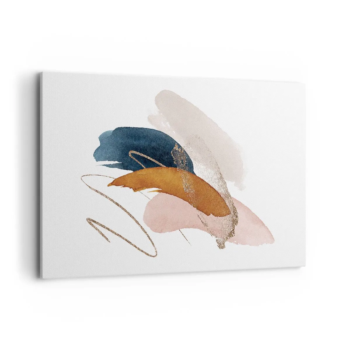 Canvastavla - Bild på duk - Bevingad komposition - 100x70 cm