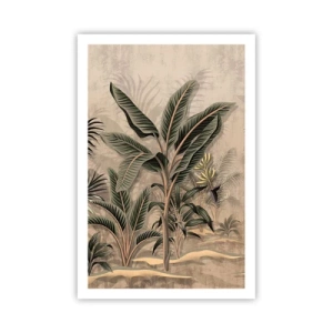 Affisch - Bild i kolonial stil - 61x91 cm