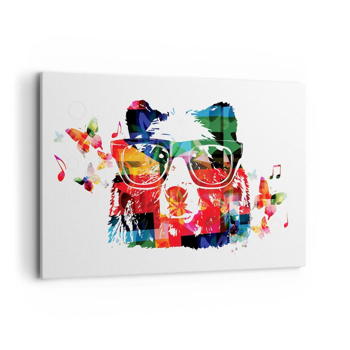 Canvastavla - Bild på duk - Jag tycker om det! - 120x80 cm