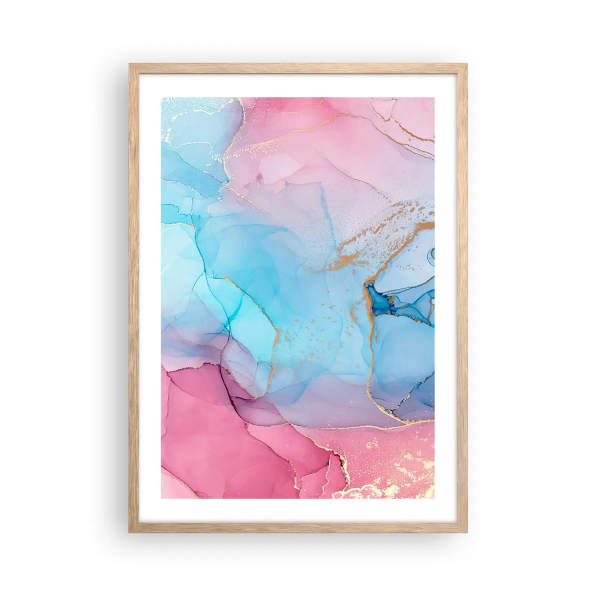 Affisch i ram av ljusek - Möte och infiltration - 50x70 cm