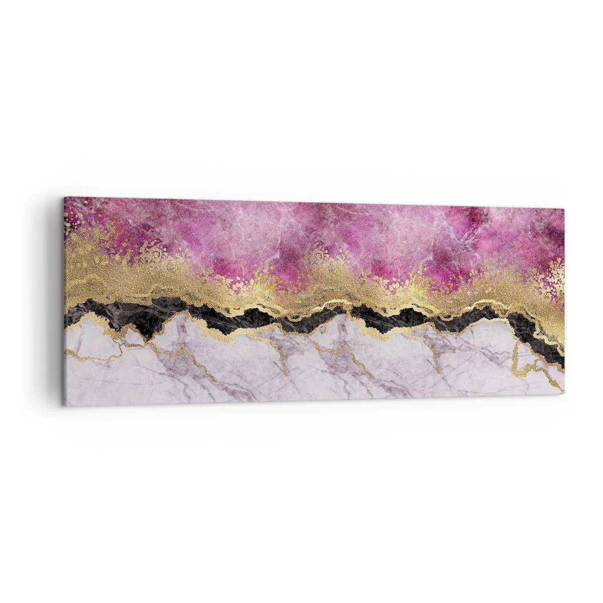 Canvastavla - Bild på duk - På gränsen - 140x50 cm