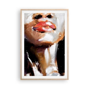 Affisch i ram av ljusek - Stolthet utan fördomar - 61x91 cm