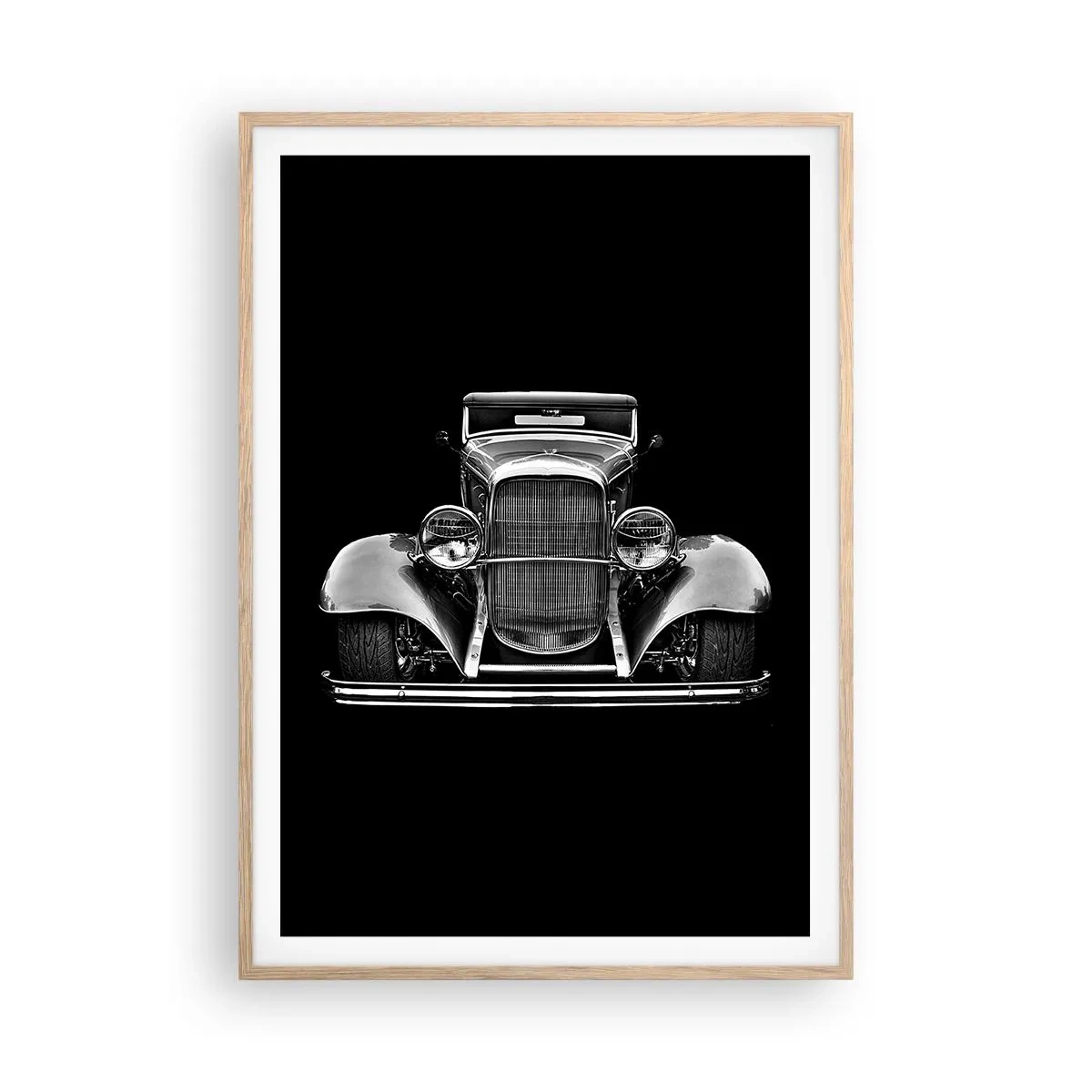 Affisch i ram av ljusek - En sann gentleman - 70x100 cm